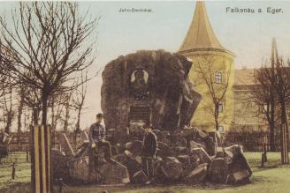 Jahnův pamětní kámen v Sokolově