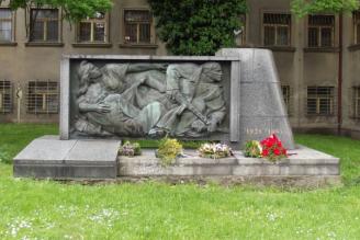 Památník vztahující se k 2. sv. válce v Kolíně 
