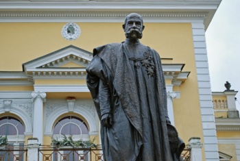Pomník Františka Josefa I. ve Františkových Lázních